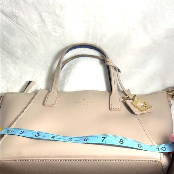 Kate Spade Light Cream Satchel Bag - Picture 12 of 16